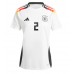 Deutschland Antonio Rudiger #2 Fußballbekleidung Heimtrikot Damen EM 2024 Kurzarm